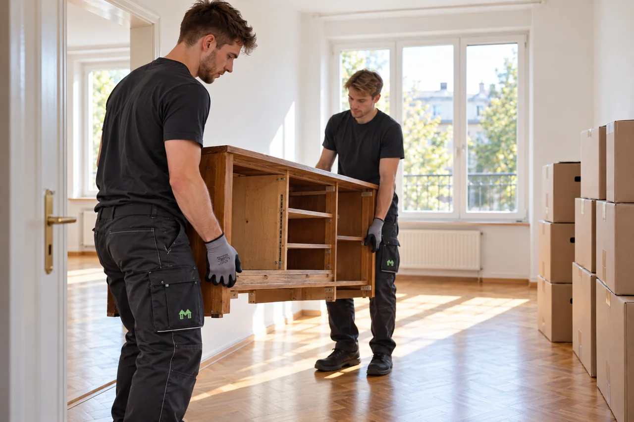 Haushaltsauflösung: Professionelles Team räumt eine Wohnung besenrein im Raum Böblingen